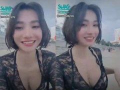 Gái Dâm Tự Tin Khoả Thân Show Bướm Trên Swag Live