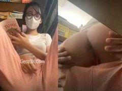 Xin Phép Bố Mẹ Vào Thư Viện Học Mà Lại Banh Lồn Móc Thế Kia
