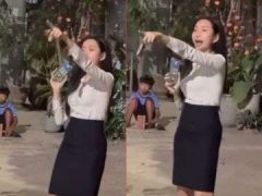 Cô Nhân Viên Ngân Hàng VIB Ngoại Tình Với Khách Nam Đã Có Vợ Bị Bắt Ghen